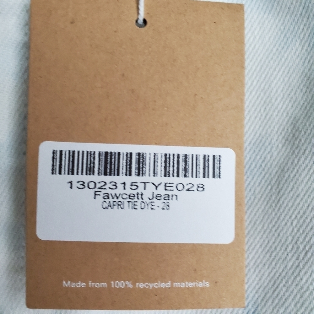 Reformation Fawcett in Tie Dye size 28 NWT - Picture 6 of 9